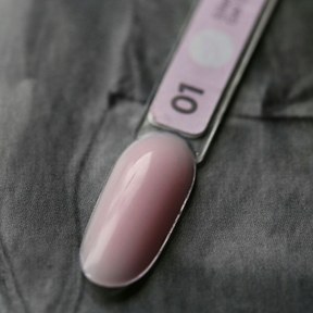 Изображение 2 Siller Poly Gel Cover №1 Полигель моделирующий для ногтей (бледно-розовый), 30 мл, Объем (мл, г): 30, Цвет №: 1