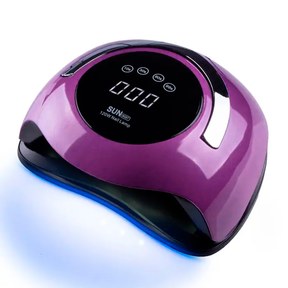 Изображение  Lamp for manicure Uv-Led SUN BQ-5T 120 W (lilac) with handle