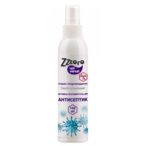 Изображение  "Zoro" (antiseptic hand spray with chlorhexidine), 150 ml