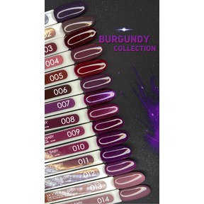 Изображение 4 Gel polish BABY Moon Burgundy No. 010 lingonberry dark, 6 ml, Volume (ml, g): 6, Options: 10