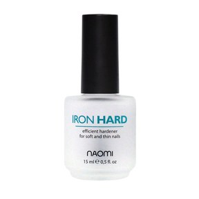 Изображение  Тройное укрепляющее покрытие Naomi Iron Hard 15 мл