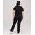 Изображение 2 Women's medical suit Rio black +SIZE s. 60, "WHITE ROBE" 346-321-704, Size: 60, Color: black