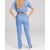 Изображение 2 Women's medical suit Denver blue s. 54, "WHITE ROBE" 429-333-679, Size: 54, Color: blue light