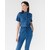 Изображение 3 Women's medical overalls Dallas blue s. 50, "WHITE ROBE" 127-322-715, Size: 50, Color: blue