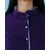 Изображение 4 Women's medical overalls Dallas purple with white stitching s. 50, "WHITE ROBE" 127-335-715, Size: 50, Color: violet