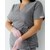 Изображение 4 Women's medical suit Rio gray +SIZE s. 60, "WHITE ROBE" 346-328-704, Size: 60, Color: grey