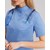 Изображение 4 Women's medical suit Denver blue s. 48, "WHITE ROBE" 429-333-679, Size: 48, Color: blue light