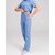 Изображение 7 Women's medical suit Denver blue s. 46, "WHITE ROBE" 429-333-679, Size: 46, Color: blue light