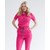 Изображение 9 Women's medical overalls Dallas pink with gray stitching s. 50, "WHITE ROBE" 127-337-715, Size: 50, Color: pink
