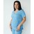 Изображение 9 Women's medical suit Rio blue +SIZE s. 60, "WHITE ROBE" 346-333-704, Size: 60, Color: blue light