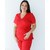 Изображение 9 Women's medical suit Rio red +SIZE s. 60, "WHITE ROBE" 346-339-704, Size: 60, Color: red