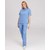Изображение 10 Women's medical suit Denver blue s. 46, "WHITE ROBE" 429-333-679, Size: 46, Color: blue light