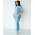 Изображение 10 Women's medical suit Rio blue +SIZE s. 56, "WHITE ROBE" 346-333-704, Size: 56, Color: blue light
