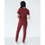 Изображение 3 Women's medical suit Marseille Marsala s. 40, "WHITE ROBE" 383-326-708, Size: 40, Color: marsala