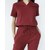 Изображение 7 Women's medical suit Marseille Marsala s. 40, "WHITE ROBE" 383-326-708, Size: 40, Color: marsala