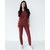 Изображение 9 Women's medical suit Marseille Marsala s. 40, "WHITE ROBE" 383-326-708, Size: 40, Color: marsala