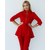 Изображение 2 Women's medical suit Michelle red s. 40, "WHITE ROBE" 308-339-738, Size: 40, Color: red