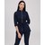 Изображение 3 Women's medical suit Michelle dark blue s. 42, "WHITE ROBE" 308-406-738, Size: 42, Color: navy blue