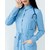 Изображение 5 Women's medical suit Montana blue s. 52, "WHITE ROBE" 332-333-715, Size: 52, Color: blue light