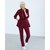 Изображение 8 Women's medical suit Michelle Marsala b. 40, "WHITE ROBE" 308-326-738, Size: 40, Color: marsala