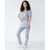 Изображение  Women's medical suit Naomi gray s. 42, "WHITE ROBE" 331-328-679, Size: 42, Color: grey