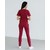 Изображение 2 Women's medical suit Rio Marsala s. 44, "WHITE ROBE" 135-326-707, Size: 44, Color: marsala