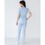 Изображение 2 Women's medical suit Naomi azure s. 54, "WHITE ROBE" 331-462-679, Size: 54, Color: azure