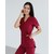 Изображение 3 Women's medical suit Rio Marsala s. 44, "WHITE ROBE" 135-326-707, Size: 44, Color: marsala