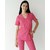 Изображение 2 Women's medical suit Rio pink s. 50, "WHITE ROBE" 135-337-707, Size: 50, Color: pink
