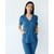 Изображение 8 Women's medical suit Rio blue s. 40, "WHITE ROBE" 135-322-707, Size: 40, Color: blue