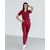 Изображение 9 Women's medical suit Rio Marsala s. 42, "WHITE ROBE" 135-326-707, Size: 42, Color: marsala