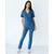 Изображение 10 Women's medical suit Rio blue s. 44, "WHITE ROBE" 135-322-707, Size: 44, Color: blue