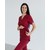 Изображение 10 Women's medical suit Rio Marsala s. 40, "WHITE ROBE" 135-326-707, Size: 40, Color: marsala