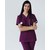 Изображение 3 Women's medical suit Topaz purple s. 42, "WHITE ROBE" 137-335-705, Size: 42, Color: violet
