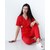 Изображение 10 Women's medical suit Rio red s. 54, "WHITE ROBE" 135-339-707, Size: 54, Color: red