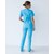 Изображение 2 Women's medical suit Topaz cobalt river. 40, "WHITE ROBE" 137-439-705, Size: 40, Color: cobalt