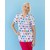 Изображение 3 Medical suit with print for women Topaz Cats colored s. 42, "WHITE ROBE" 138-337-569, Size: 42, Color: cats colored