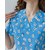 Изображение 4 Medical suit with print women's Topaz Dentist blue s. 44, "WHITE ROBE" 137-324-776, Size: 44, Color: dentist blue