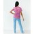 Изображение 2 Medical suit with print for women Topaz Teeth pink s. 42, "WHITE ROBE" 138-337-623, Size: 42, Color: teeth pink