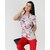 Изображение 3 Medical suit with print for women Topaz cats red s. 40, "WHITE ROBE" 138-339-643, Size: 40, Color: cats are red