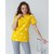 Изображение 3 Medical suit with print for women Topaz crown yellow s. 44, "WHITE ROBE" 137-328-767, Size: 44, Color: crown yellow