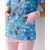 Изображение 4 Medical suit with print for women Topaz Teeth blue s. 44, "WHITE ROBE" 138-376-619, Size: 44, Color: teeth blue