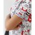 Изображение 7 Medical suit with print for women Topaz cats red s. 40, "WHITE ROBE" 138-339-643, Size: 40, Color: cats are red