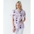 Изображение 9 Medical suit with print for women Topaz Laboratory white s. 42, "WHITE ROBE" 137-324-775, Size: 42, Color: laboratory white