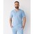 Изображение 8 Medical suit for men Marseille blue s. 52, "WHITE ROBE" 353-333-708, Size: 52, Color: blue light