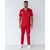 Изображение 10 Medical suit for men Marseille red s. 46, "WHITE ROBE" 353-339-708, Size: 46, Color: red