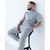 Изображение 10 Medical suit men's Denver gray s. 54, "WHITE ROBE" 404-328-679, Size: 54, Color: grey