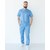 Изображение 10 Medical suit men's Denver blue s. 54, "WHITE ROBE" 404-333-679, Size: 54, Color: blue light