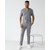 Изображение  Medical suit for men Marseille gray s. 52, "WHITE ROBE" 353-328-708, Size: 52, Color: grey
