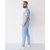 Изображение 3 Medical suit for men Marseille blue s. 50, "WHITE ROBE" 353-333-708, Size: 50, Color: blue light